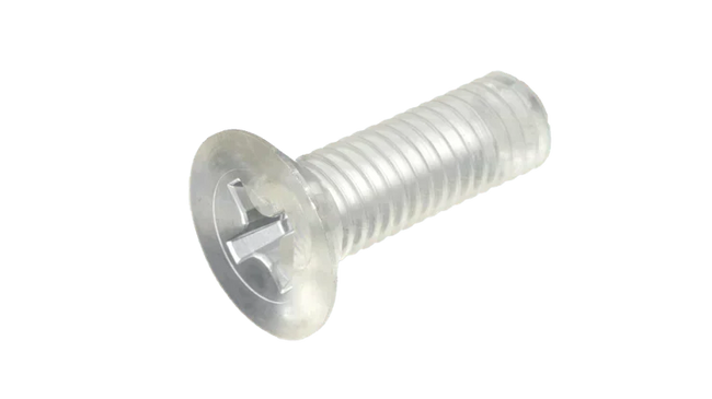 High Performance High Performance Polycarbonate Flat Screws USA | High Performance Countersunk (Phillips) Screw